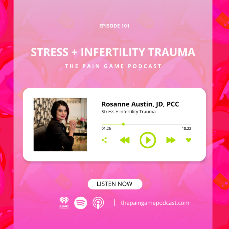 Episode 101 Stress + Infertility Trauma.